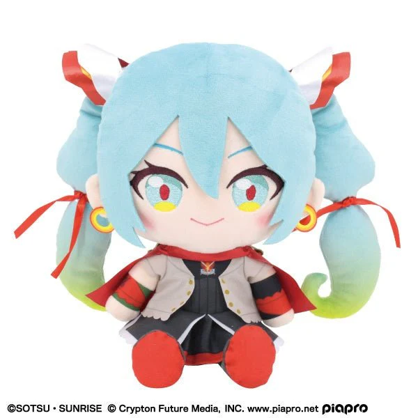 Bandai Namco - Mobile Fighter G Gundam - Hatsune Miku x Mobile Fighter G Gundam - Nui Plush - Image 3