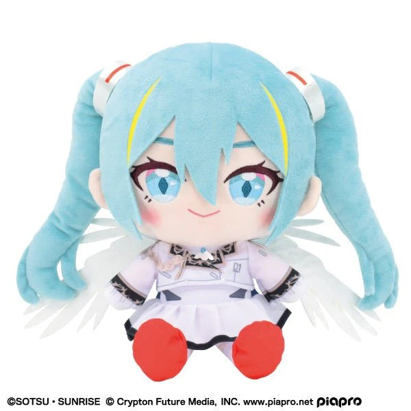 Bandai Namco - Mobile Suit Gundam Wing - Hatsune Miku x Wing Gundam Zero EW - Nui Plush - Image 3