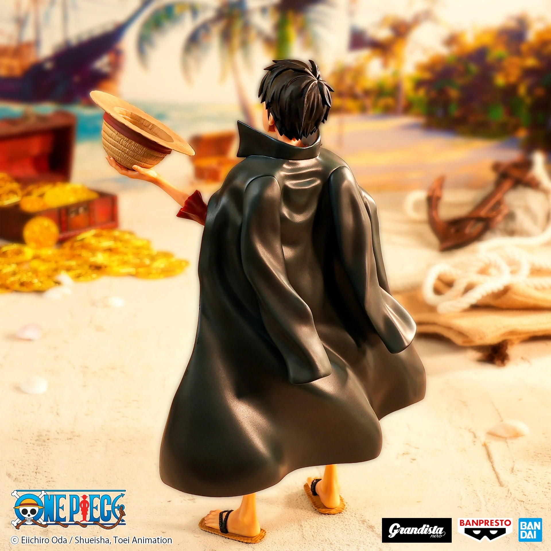 Banpresto - One Piece - Monkey D. Luffy #2 Grandista Nero Figure - Image 3