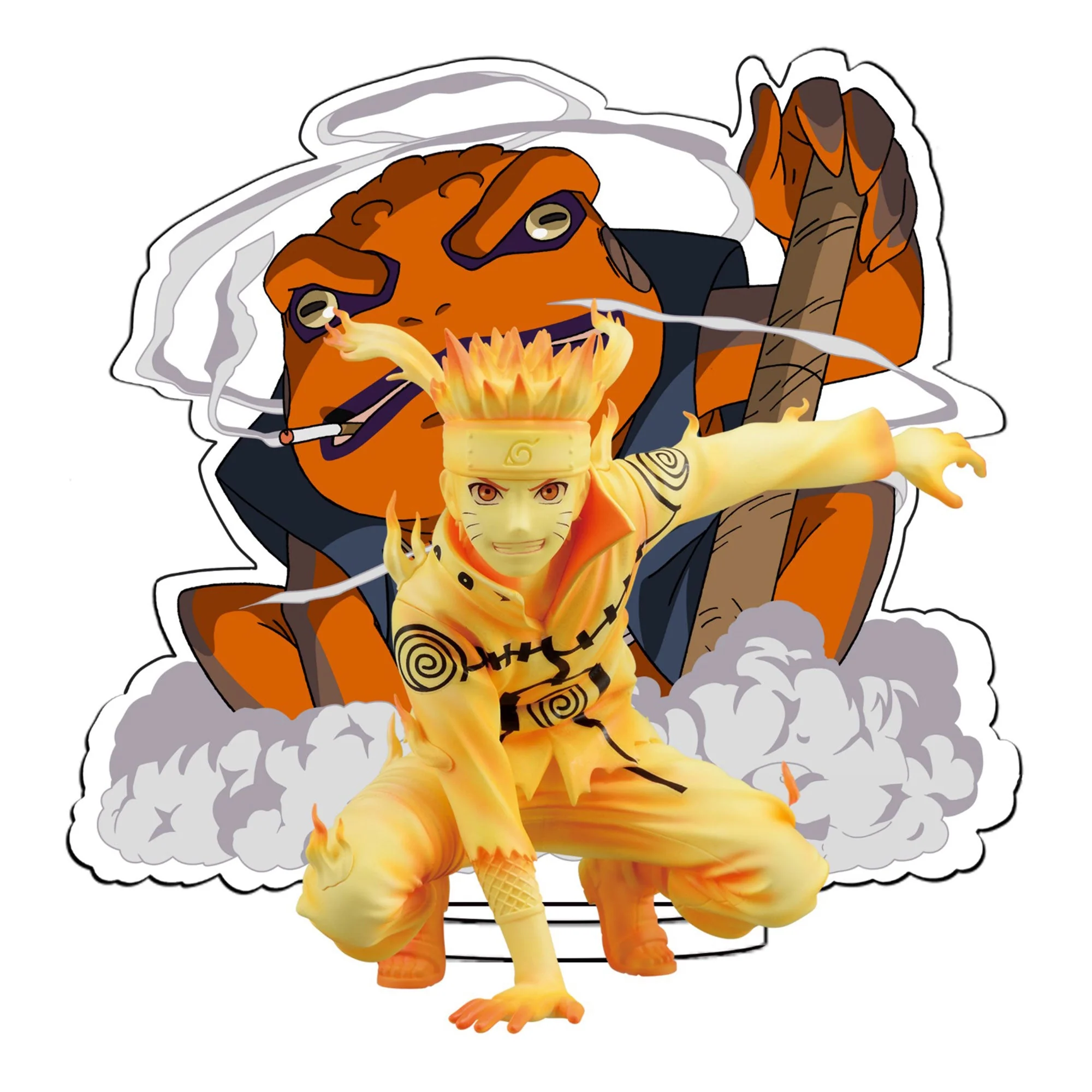 Banpresto 20th Anniversary Naruto Shippuden Panel Spectacle Uzumaki Naruto - Image 1