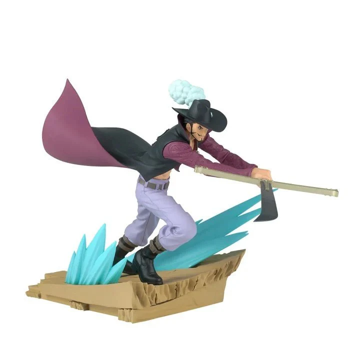Banpresto - One Piece - Dracule Mihawk - Senkozekkei Figure - Image 1