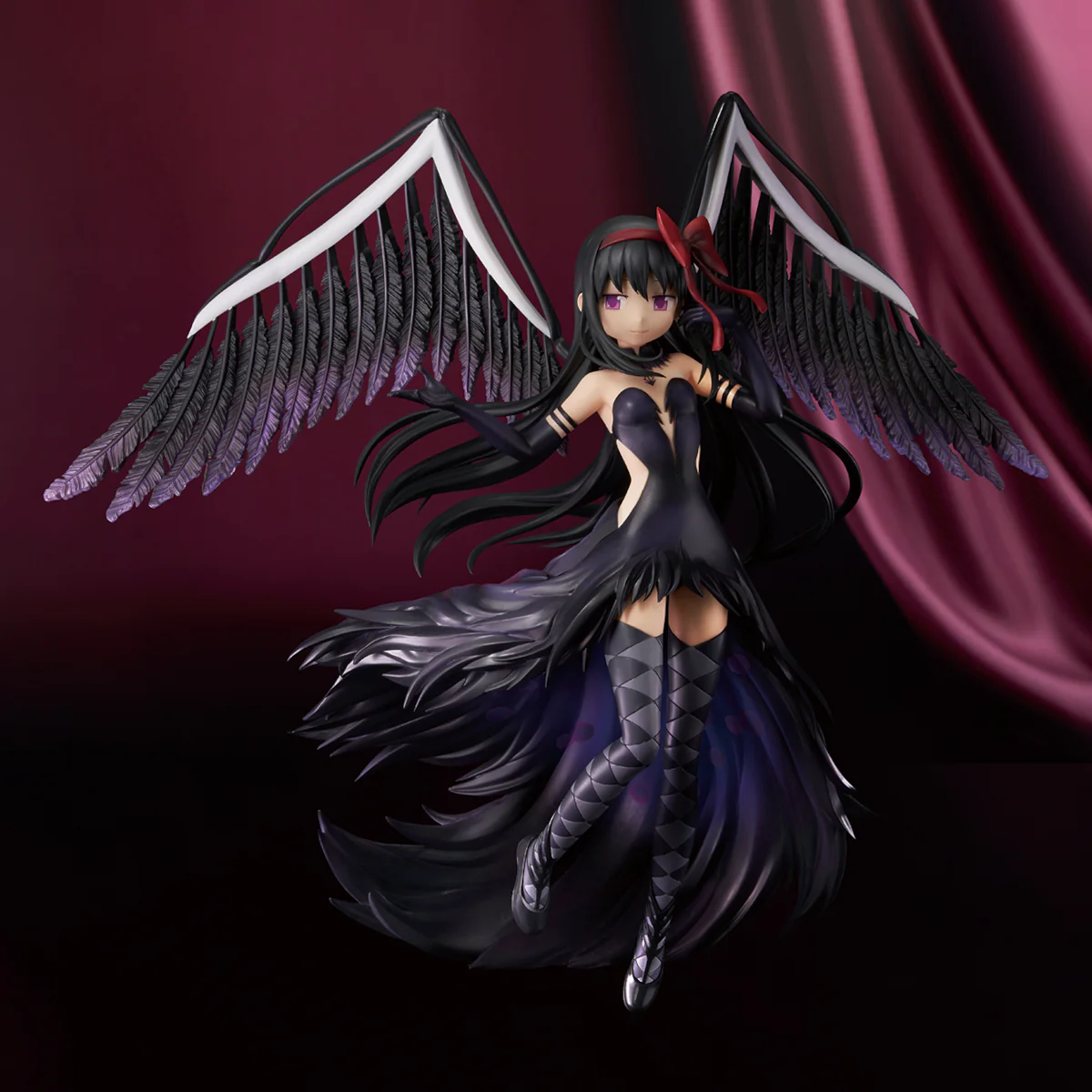 Banpresto - Puella Magi Madoka Magica The Movie Rebellion - Devil Homura Evolve Prize Figure - Image 3