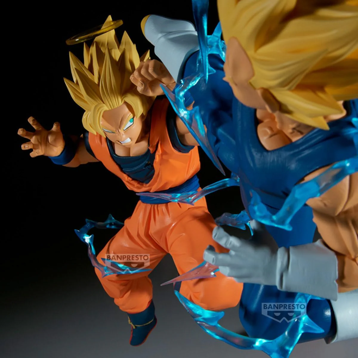 Banpresto Dragon Ball Z Super Saiyan 2 Son Goku vs Majin Vegeta Match Makers Figure - Image 2