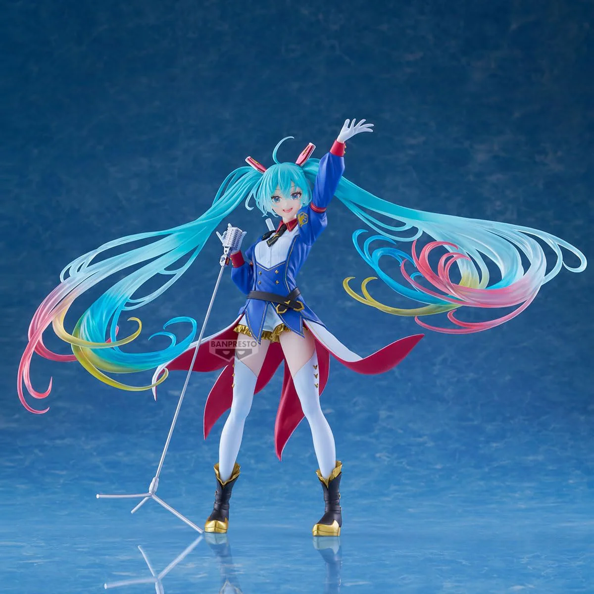 Banpresto - Vocaloid - Hatsune Miku - Evolve Gundam Collaboration Figure - Image 1
