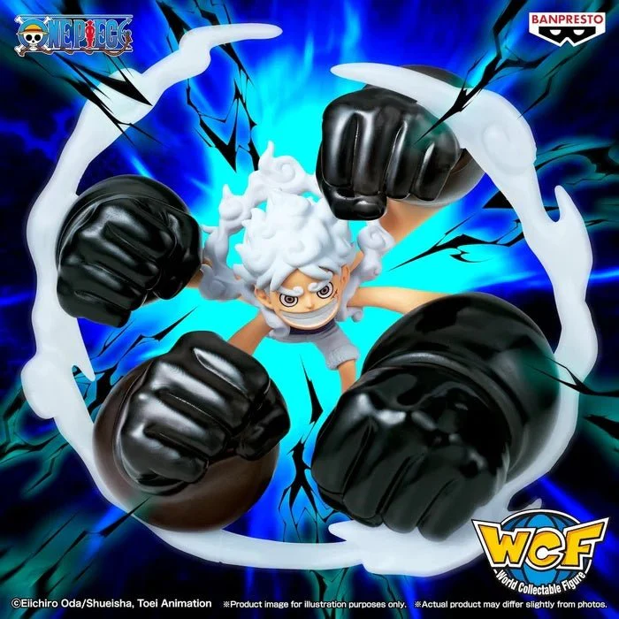 Banpresto - One Piece - Monkey D. Luffy - Gear 5 Gum-Gum Dawn Gatling Ver. - World Collectable Figure Special - Image 2