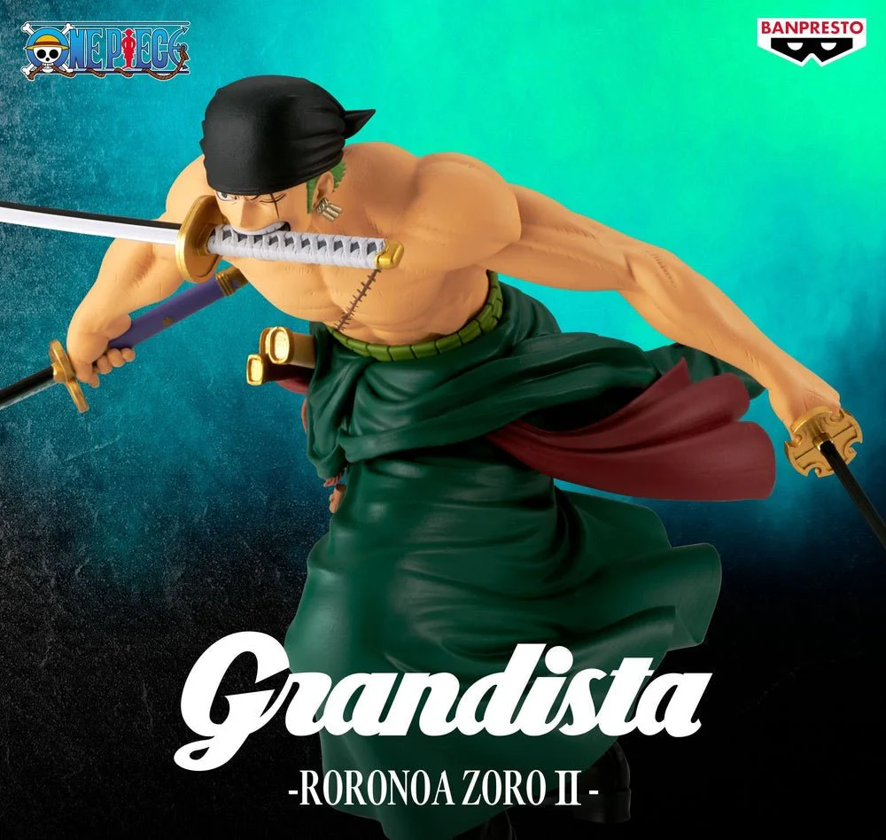 Banpresto - One Piece - Roronoa Zoro - Vol. 2 - Grandista Figure - Image 1