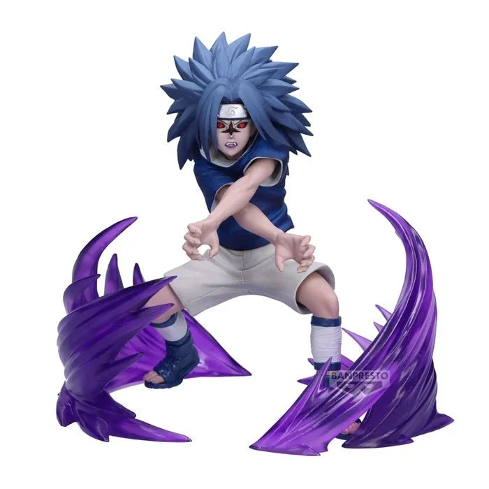 Banpresto - Naruto - Sasuke Uchiha - 72 Series 26 & 27 - Vibration Stars Figure - Image 1