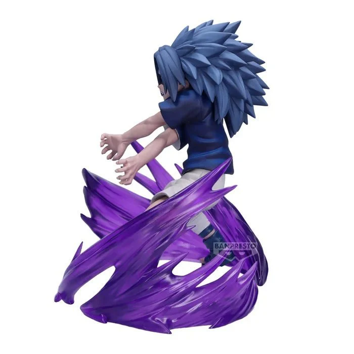 Banpresto - Naruto - Sasuke Uchiha - 72 Series 26 & 27 - Vibration Stars Figure - Image 2
