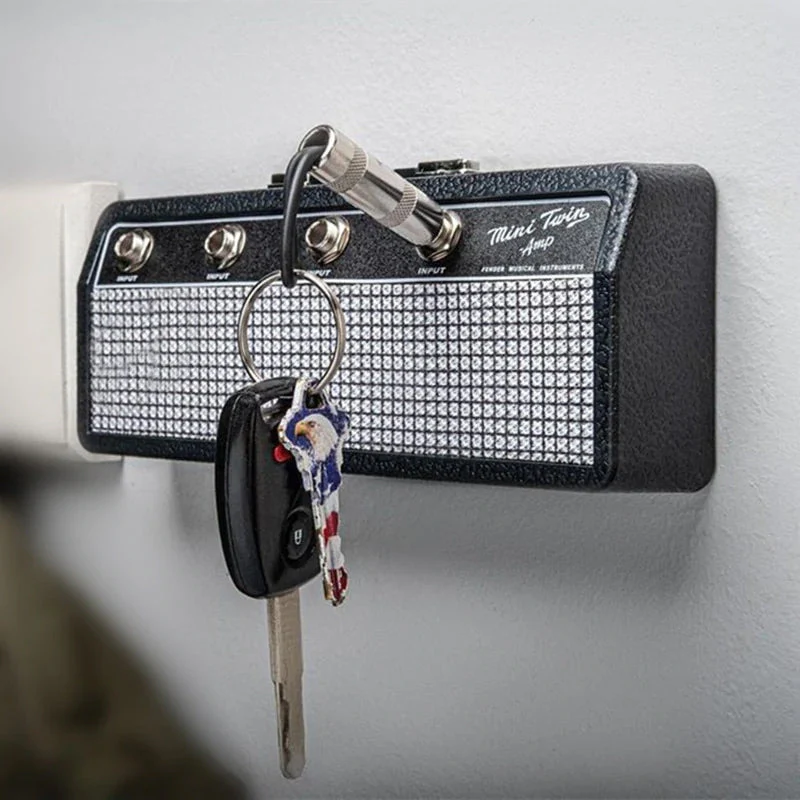 Vintage Amplifier Key Holder Rack - Image 1