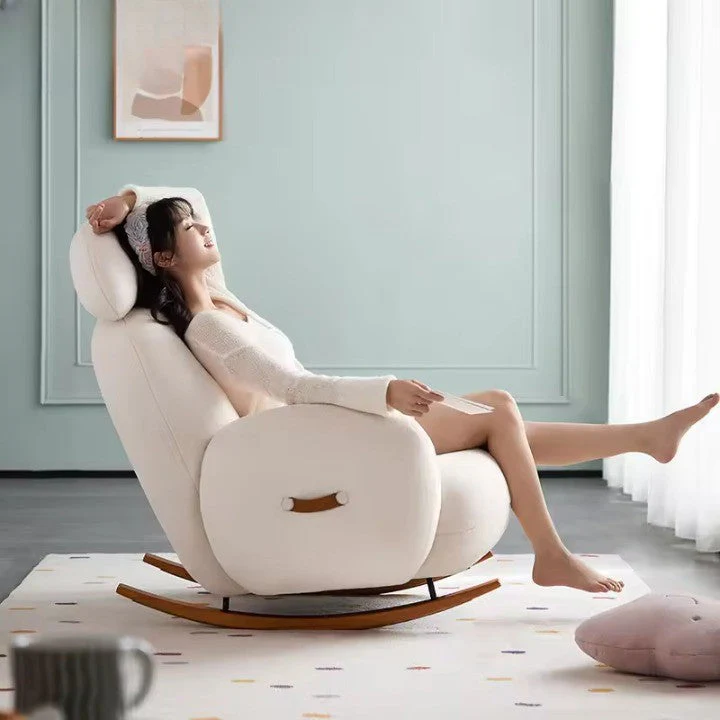 Cloud Comfort Modern Minimalist Rocking Chair - Image 2