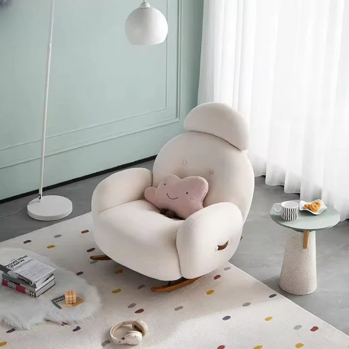Cloud Comfort Modern Minimalist Rocking Chair - Image 3