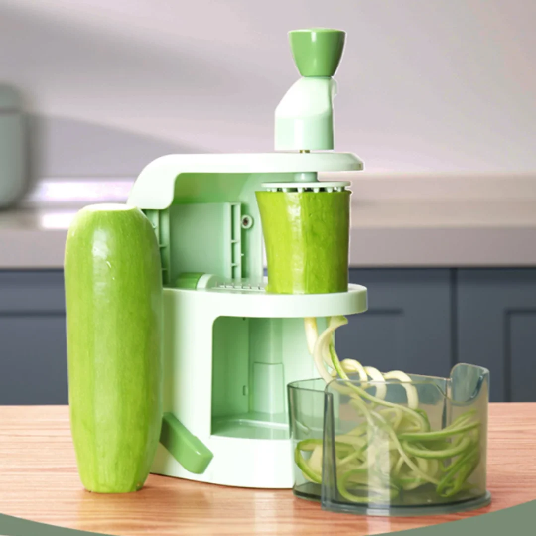 Multifunctional Green Gourmet Kitchen All-in-One Slicer - Image 1