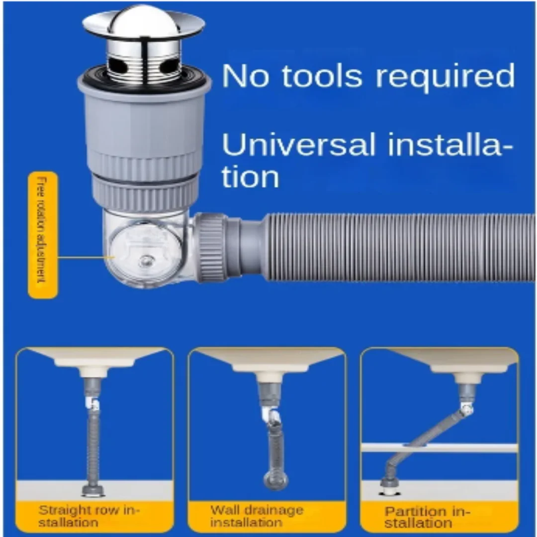 360 Drain Easy Universal Overflow Disposer Drain Kit - Image 3