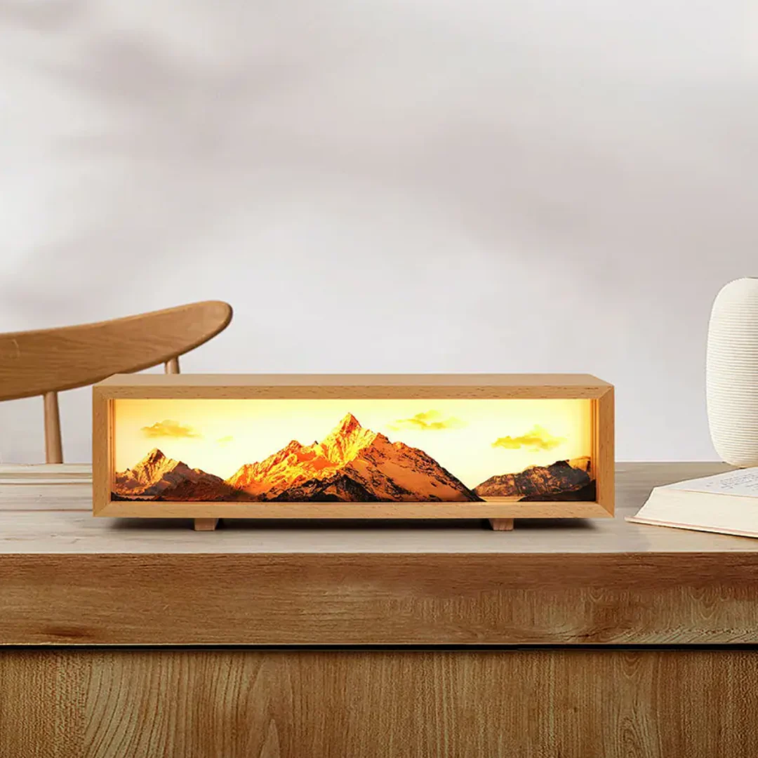 Dream Aura Interactive Desktop Artsy Canvas Lamp - Image 1