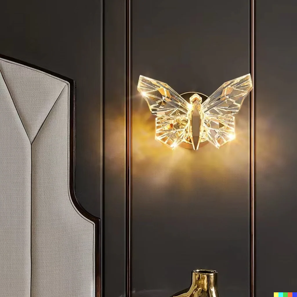 Nordic Butterfly Wall Lamp - Image 1