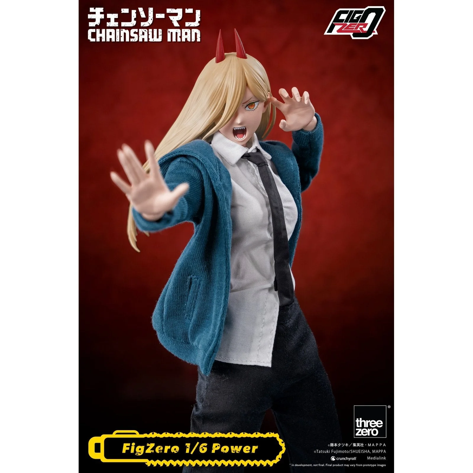 Threezero Chainsaw Man Power FigZero 1:6 Scale Action Figure - Image 3