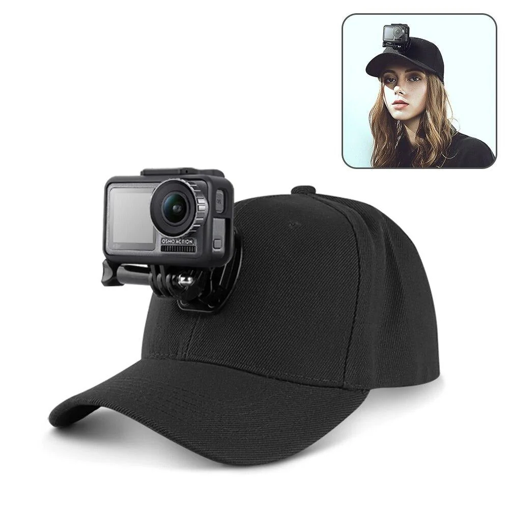 Adjustable Action Camera Hat - Image 1