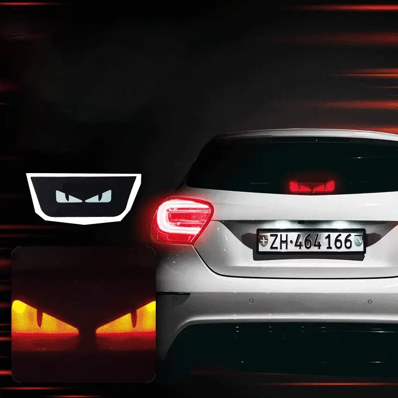 Scary Eyes Car Brake Light - Image 1