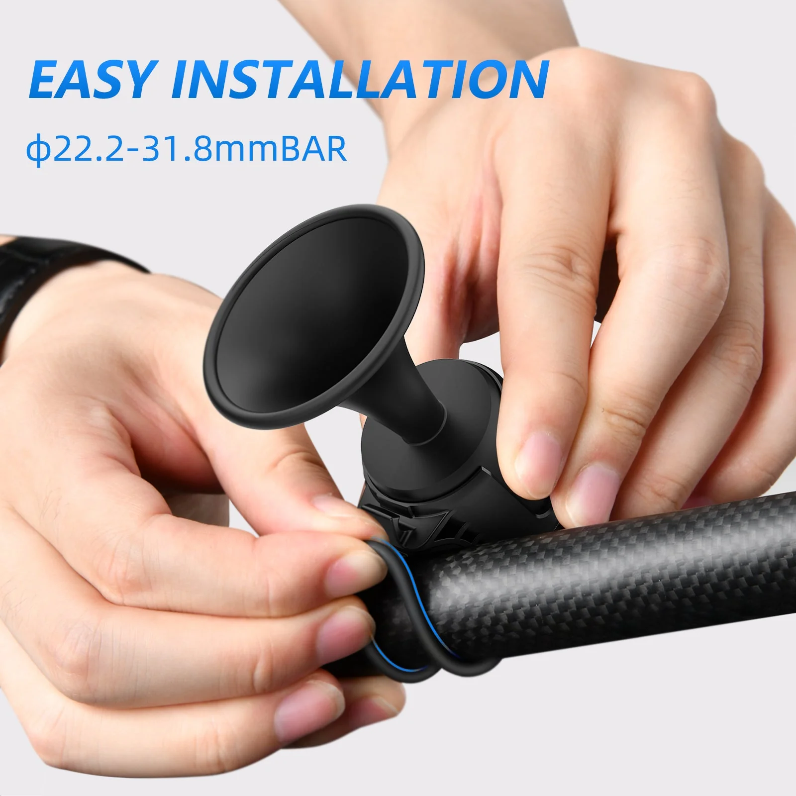 Durable Battery-Powered Bike Horn - Image 3