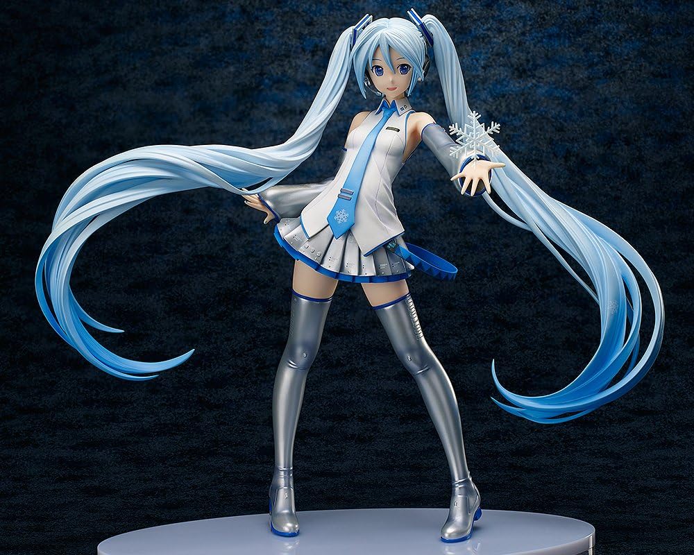 FREEing Character Vocal Series 01 - Hatsune Miku Snow Miku 1:4 Scale PVC Figure - Image 2