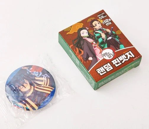 Demon Slayer: Kimetsu No Yaiba Pin Badge Blind Box - Image 3