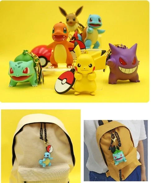 Pokemon - Pikachu, Gengar, Eevee - Figure Keychain Blind Box - Image 3