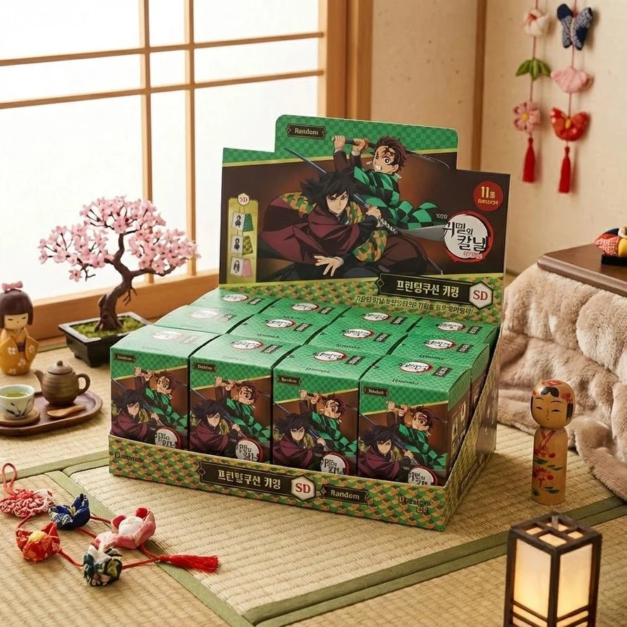 Demon Slayer Cushion Random Keyring Blind Box - Image 1