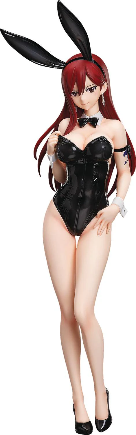 FREEing Fairy Tail: Erza Scarlet (Bare Leg Bunny Ver.) PVC Figure - Image 1