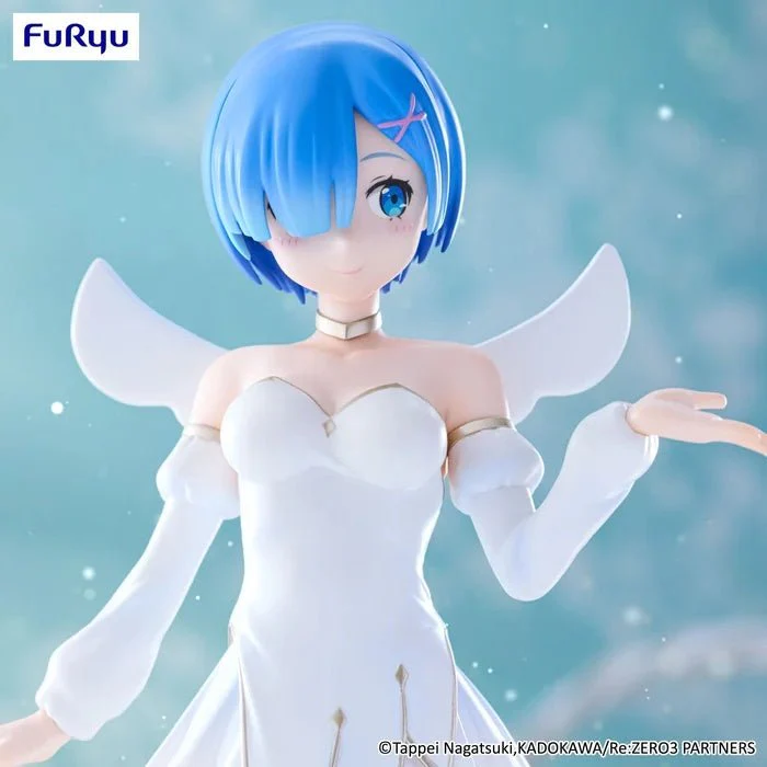 FuRyu - Re:Zero Starting Life in Another World - Rem - Little Wings - BiCute Pure Figure - Image 3
