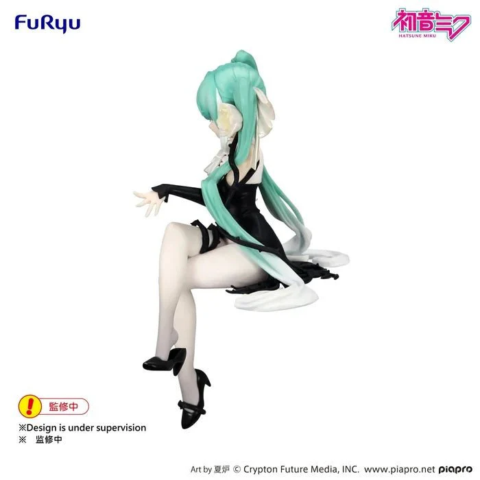 FuRyu - Vocaloid - Hatsune Miku - White Rose Flower Fairy - Noodle Stopper Figure - Image 3