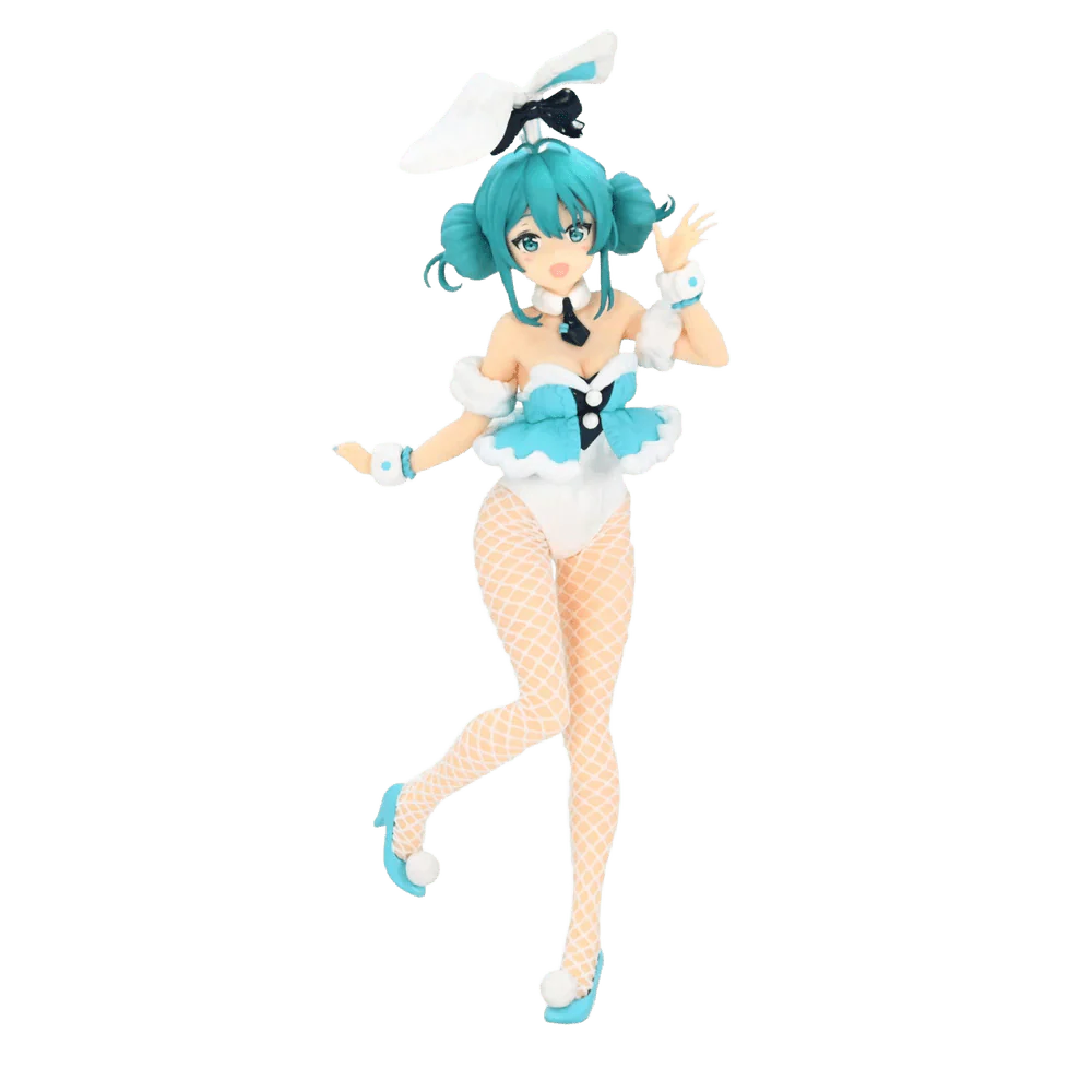 FuRyu - Vocaloid - Hatsune Miku White Rabbit BiCute Bunnies Figure - Image 1