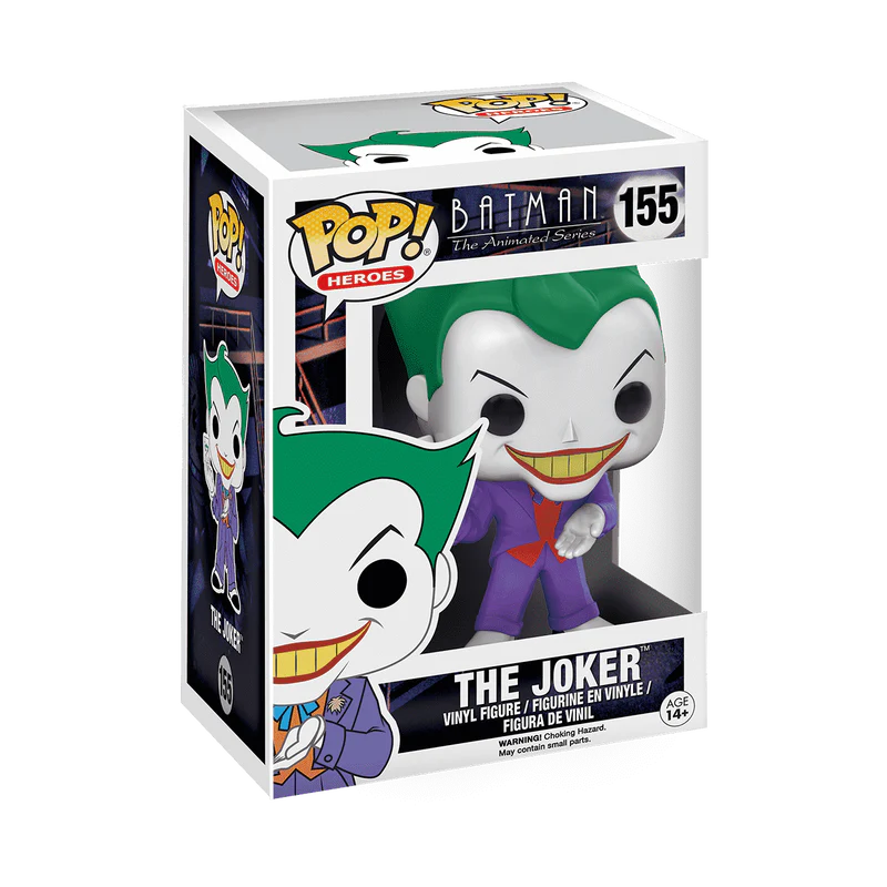 Funko Pop! Heroes: Batman: The Animated Series - The Joker #155 - Image 2