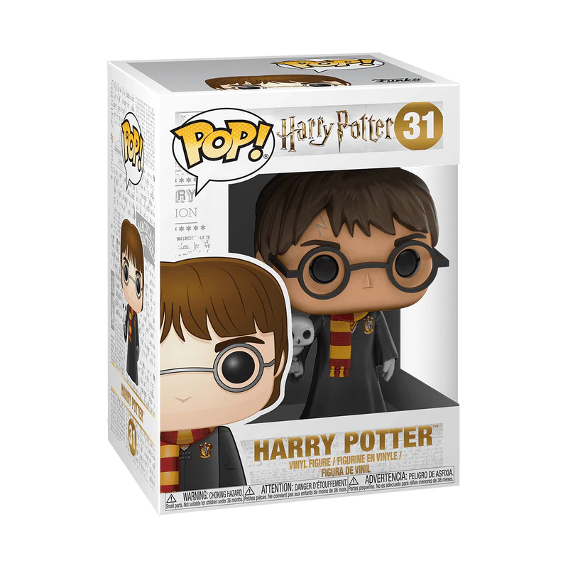 Funko Pop! Movies: Harry Potter - Harry Potter with Hedwig #31 - Image 3