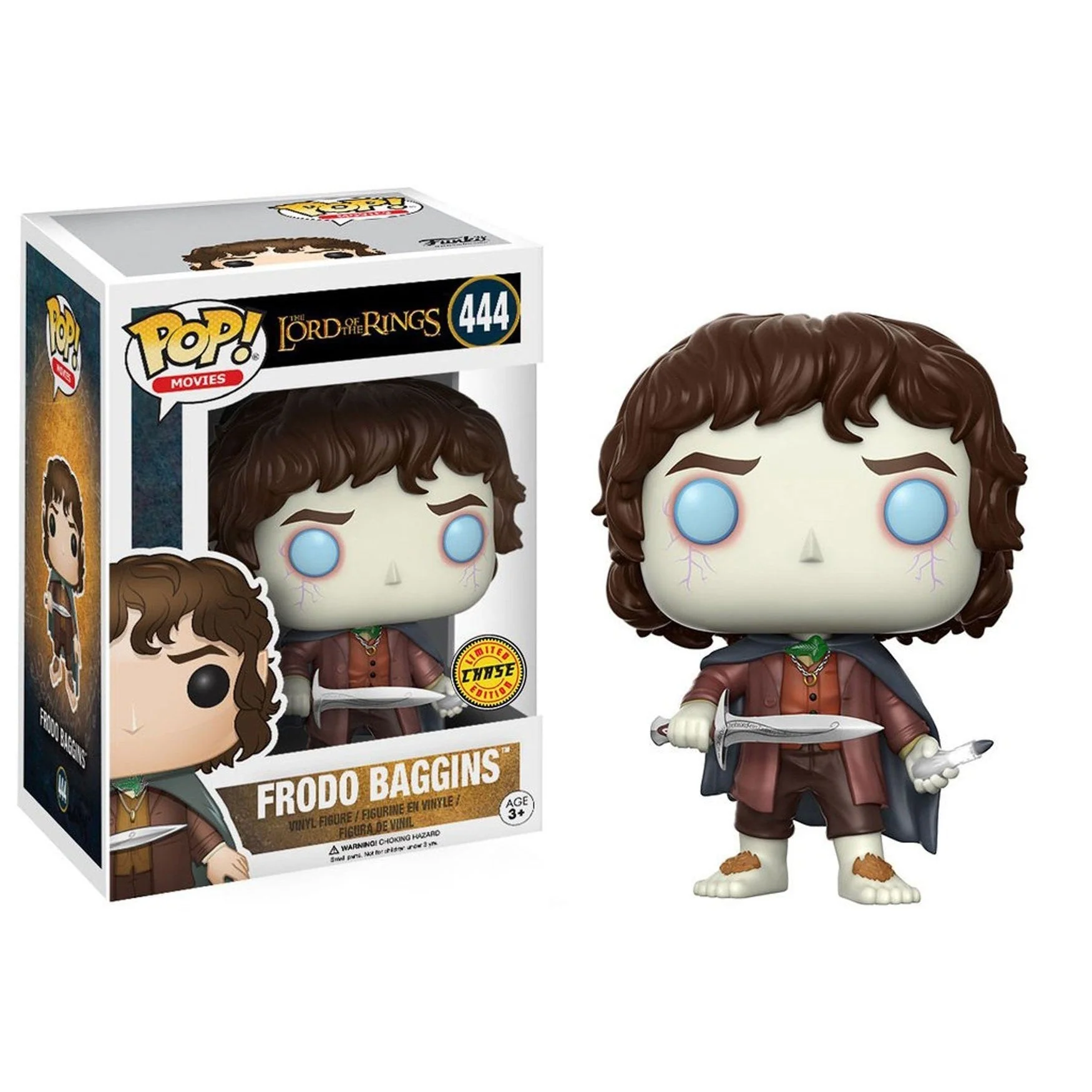 Funko Pop! Movies: The Lord Of The Rings - Frodo Baggins Chase - Image 1