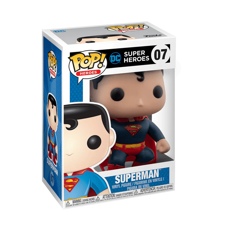 Funko Pop! Heroes: DC Comics Super Heroes - Superman Original #07 - Image 2