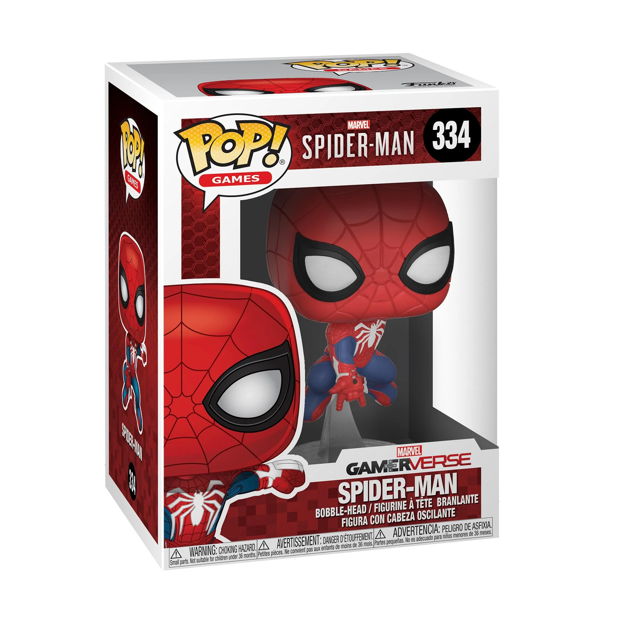 Funko Pop! Games: Marvel Gamerverse Spider-Man - Spider-Man #334 - Image 2
