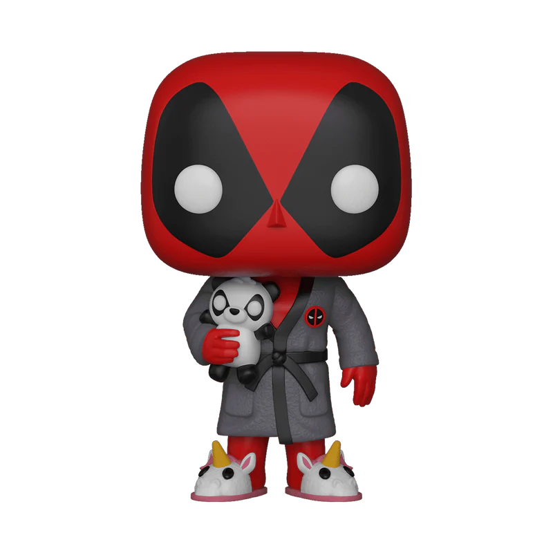 Funko Pop! Marvel: Deadpool - Bedtime Deadpool in Robe - Image 1