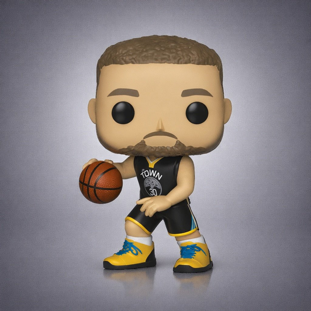Funko Pop! Basketball: NBA Golden State Warriors - Stephen Curry #43 - Image 1