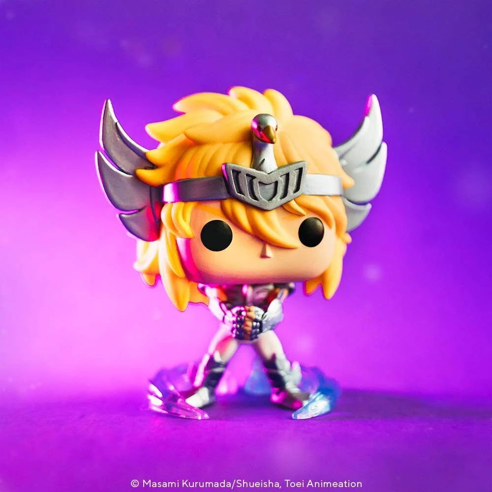Funko Pop! Animation: Saint Seiya - Cygnus Hyoga Vinyl Figure - Image 3