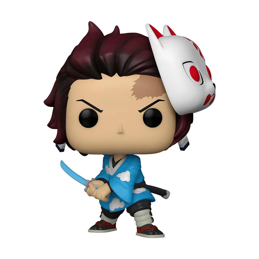 Funko Pop! Animation: Demon Slayer: Kimetsu no Yaiba - Tanjiro Kamado with Mask #867 Hot Topic Exclusive - Image 1