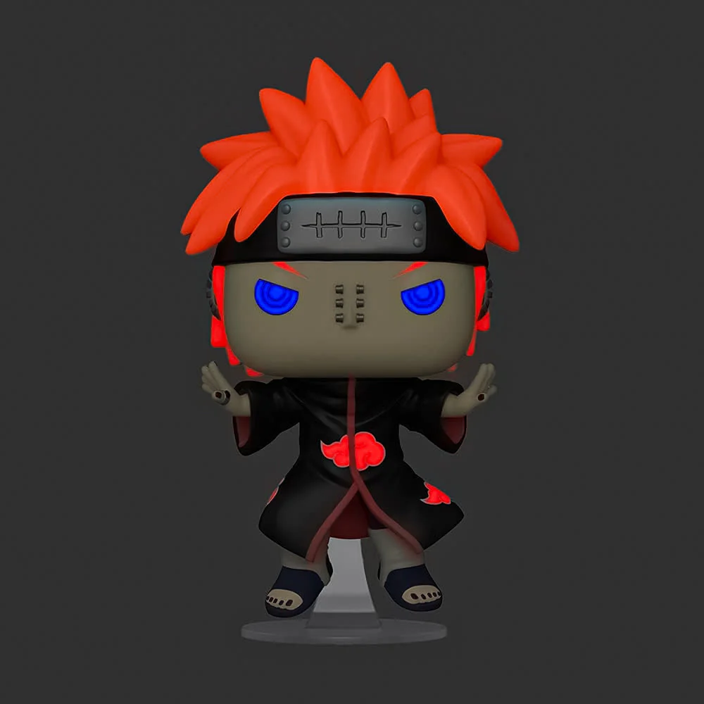 Funko Pop! Animation: Naruto Shippuden - Pain Almighty Push Glow-in-the-Dark Exclusive - Image 1