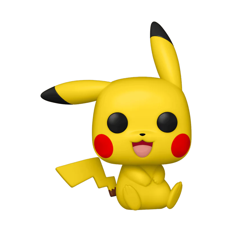Funko Pop! Games: Pokemon - Pikachu Sitting #842 - Image 1