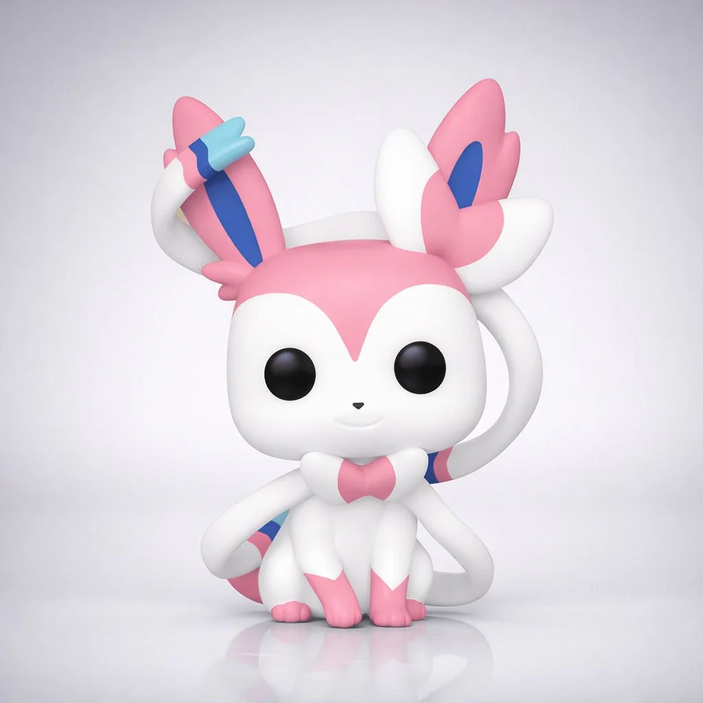 Funko Pop! Games: Pokemon - Sylveon #857 - Image 3