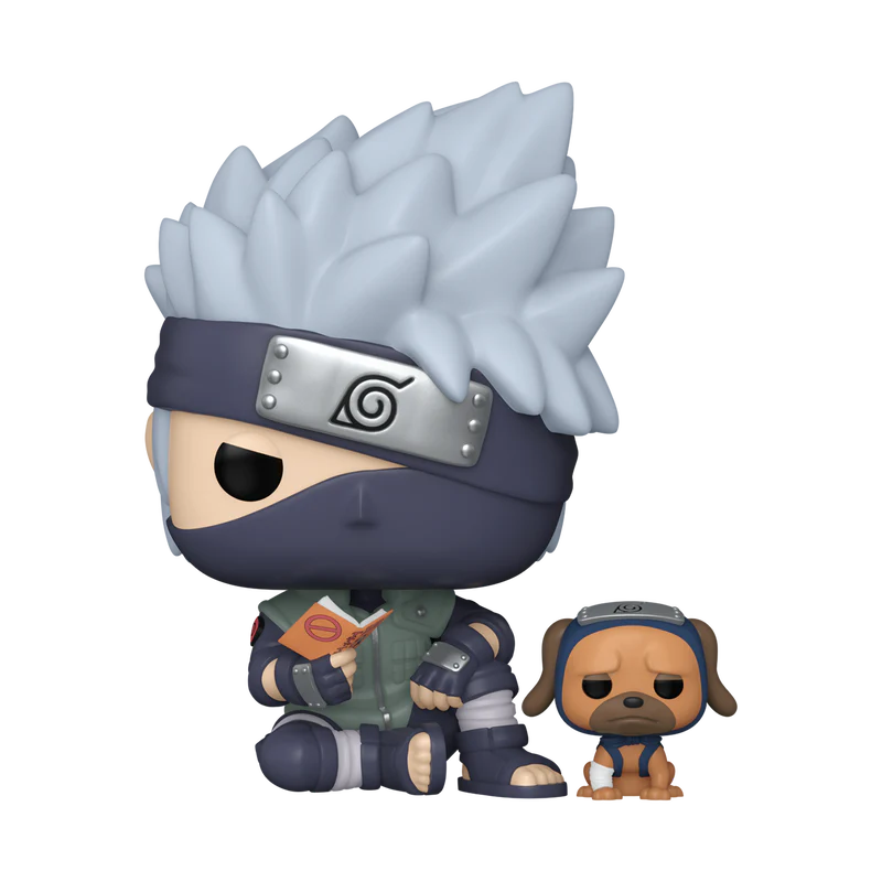 Funko Pop! & Buddy Animation: Naruto Shippuden – Kakashi Hatake with Pakkun #1338 BoxLunch Exclusive