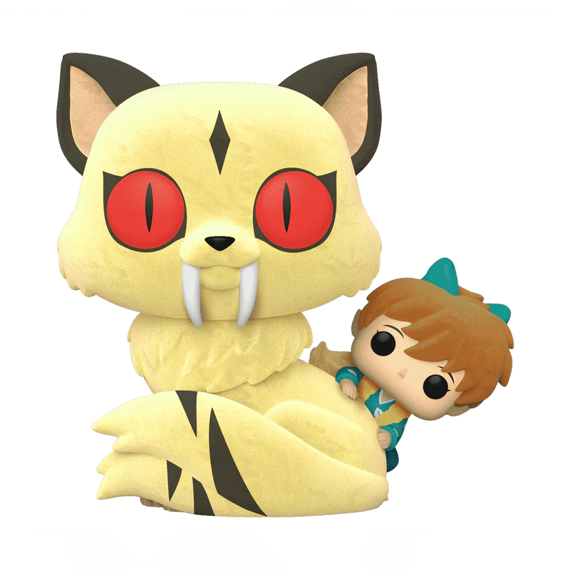 Funko Pop! Animation: InuYasha - Kirara & Shippo #1311 Flocked Chase Shop Exclusive - Image 1