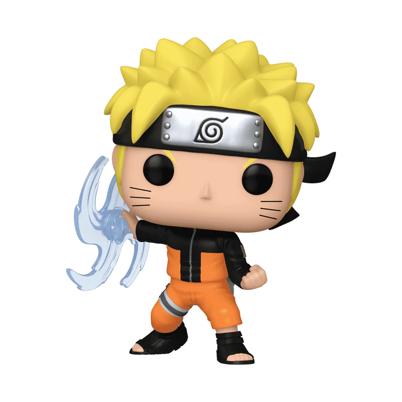 Funko Pop! Animation: Naruto Shippuden - Naruto Uzumaki with Rasenshuriken Glow-in-the-Dark Exclusive - Image 1