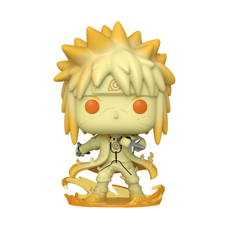 Funko Pop! Animation: Naruto Shippuden - Minato Namikaze Nine Tail Chakra Mode Exclusive - Image 1