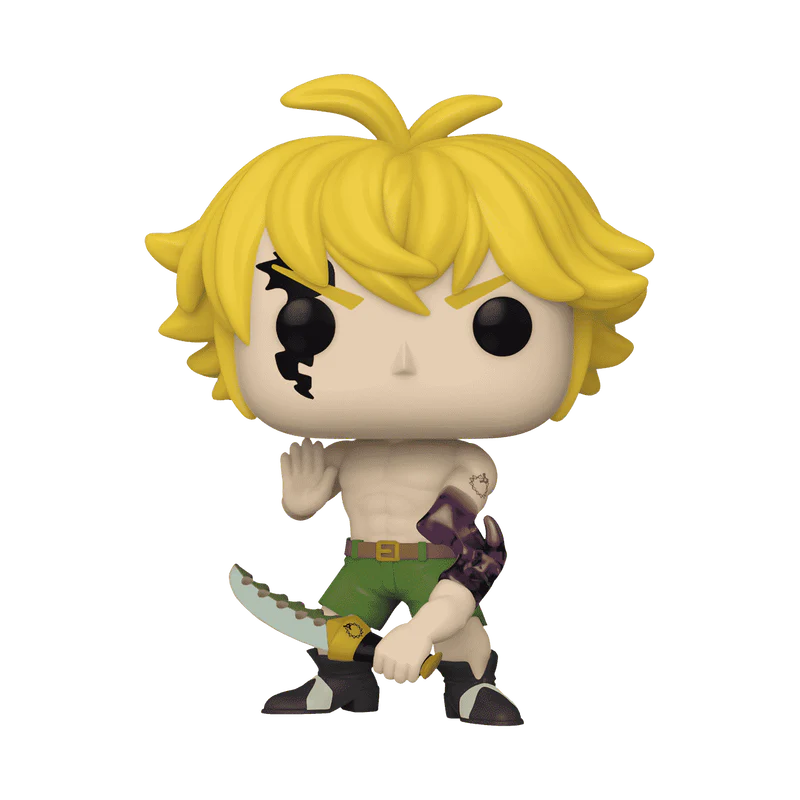 Funko Pop! Animation: The Seven Deadly Sins - Meliodas Demon Mode #1344 PX Previews Exclusive - Image 1