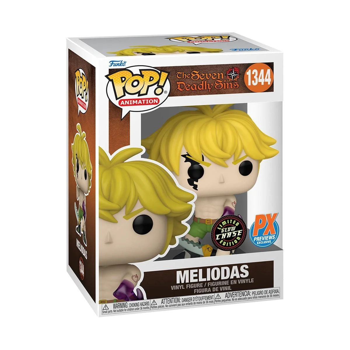 Funko Pop! Animation: The Seven Deadly Sins - Meliodas Demon Mode Chase PX Previews Exclusive - Image 2