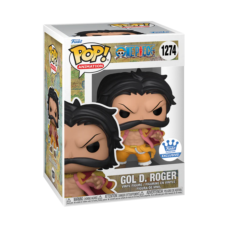 Funko Pop! Animation: One Piece - Gol D. Roger #1274 Funko Exclusive - Image 2
